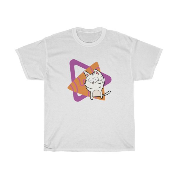 90's Retro Kitty Tee - Image 2